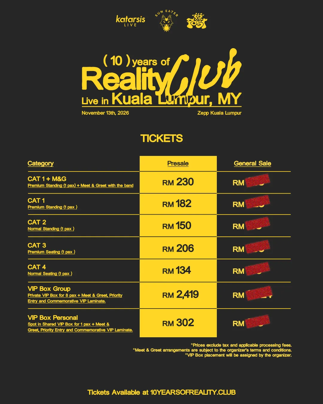 Ticket Pricing